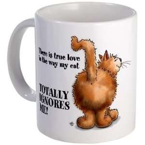  My cat ignores me Funny Mug by 