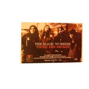  The Magic Numbers Poster Those The Brokes 