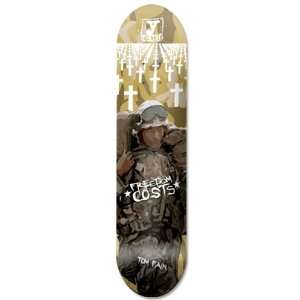 Freedom Costs Soldier Skateboard GRAPHIC Decks 31 Boards  