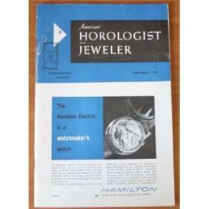  American Horologist and Jeweler September 1959 ( Swiss 