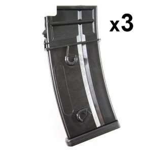 BOX OF 3 x Airsoft DBoys 130 Round Mid Cap Magazine for R36   For Echo 