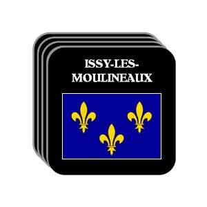 Ile de France   ISSY LES MOULINEAUX Set of 4 Mini Mousepad Coasters