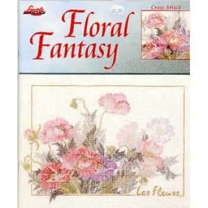 Floral Fantasy (cross stitch) Arts, Crafts & Sewing