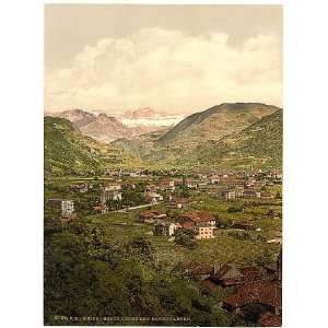  Gries Bozen towards Rosengarten,Tyrol,Austria,1890s