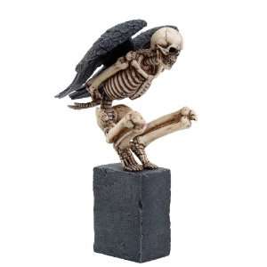  Angel of Death Skull Statue Cold Cast Resin Figurine