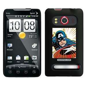  Captain America In Motion on HTC Evo 4G Case  Players 