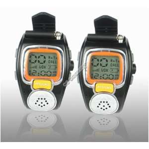  WCI Quality Pair of Wrist Watch Two Way Radios, Multi 