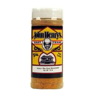 John Henrys Honey Rib Rub Seasoning (Chef, 12 oz)  