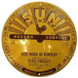  Elvis Presley Blue Moon of Kentucky Sign