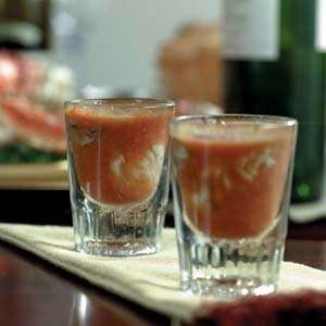 Eight Oyster Shooters in Glasses  Grocery & Gourmet Food