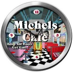  MICHELS 14 Inch Cafe Metal Clock Quartz Movement Kitchen 