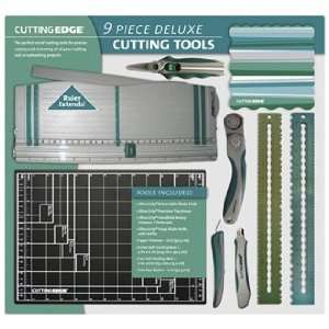  Cutting Edge 9 Piece Deluxe Cutting Tools Arts, Crafts 