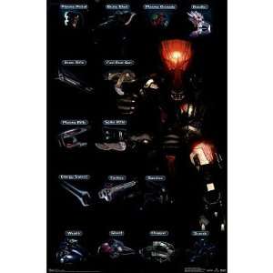  Halo 3 (Chart, Covanant) Video Game Poster Print