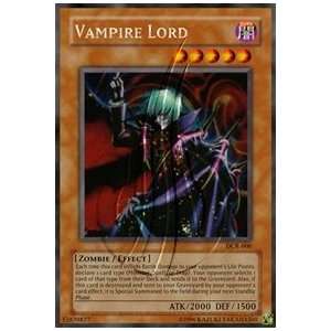 2003 Dark Crisis 1st Edition # DCR OOO Vampire Lord (SCR 