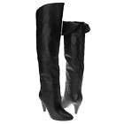 GUESS OBELIZE FAUX FUR LEATHER KNEE HIGH BOOTS 8.5 39.5 new items in 