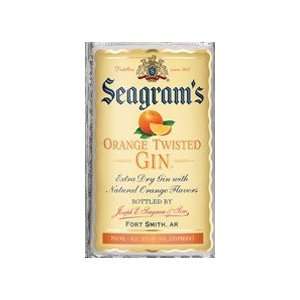  Seagram Gin Orange Twisted 750ML Grocery & Gourmet Food