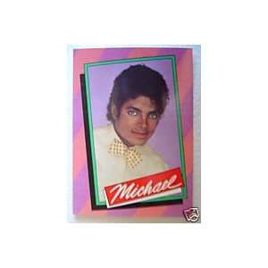  1984 Topps Michael Jackson Card 14 