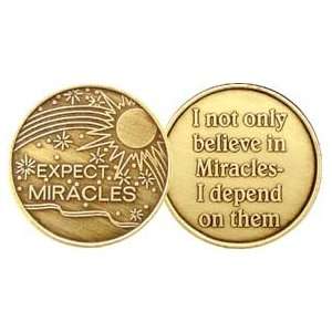  Expect Miracles   Bronze AA ACA AL ANON Affirmation 