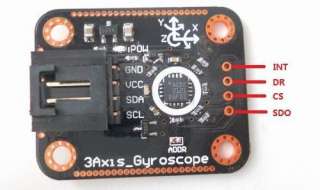 L3G4200D 3 axis Gyroscope Module  Arduino Compatible  