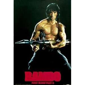 Rambo First Blood Part II   Movie Poster