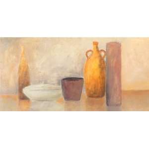   Still Life with Yellow Bottle by Heinz Hock 32x16 
