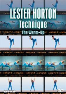 LESTER HORTON Technique WARM UP Ballet Training NEW DVD  