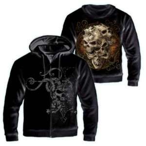 Alchemy Gothic Gestaltkopf Hoodie ~ XL  