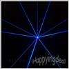   DMX512 Classical 300mW Blue Laser Stage Lighting Disco Party KTV DJ
