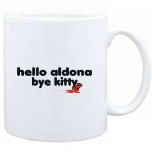 Mug White  Hello Aldona bye kitty  Female Names  Sports 