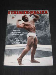Strength and Health Magazine July 1949 Jack Delinger  