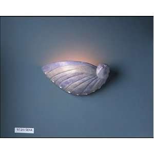  CER 3720   Justice Design   Abalone Shell Sconce   Ceramic 