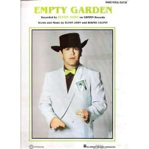  Sheet Music Empty Garden Elton John 204 