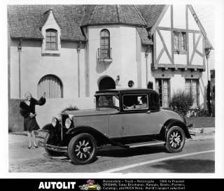 1930 Durant Four Model 4 40 Coupe Factory Photo  