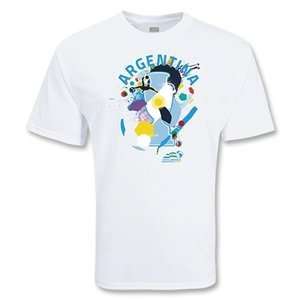    hidden Argentina Copa America Splash T Shirt