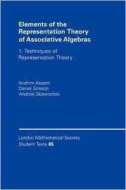 Elements of the Representation Theory of Associative Algebras, Volume 