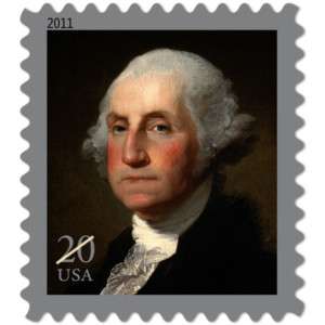 George Washington 20 x 20 cent US Postage Stamps NEW  