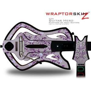  Warriors Of Rock Guitar Hero Skin   Victorian Design Purple (GUITAR 