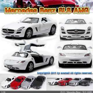 Mercedes Benz SLS AMG 136 5 Color selection Diecast Mini Cars 