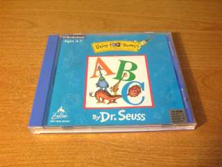 LIVING BOOKS DR SEUSS ABC PC MAC CD ROM  
