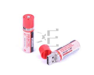 New USB Battery Cell Eco friendly Rechargeable AA Battery 1.2V 1450mAh 
