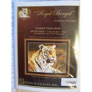   Bengal Counted Cross Stitch Kit Dyan Allaire Arts, Crafts & Sewing