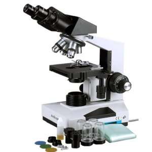   Biological Microscope 40x 2000x + 3MP Camera Industrial & Scientific