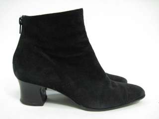 JOAN HELPERN Black Suede Fashion Ankle Boots Shoes Sz 8  