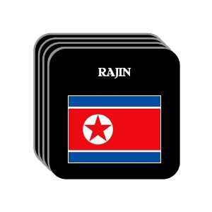  North Korea   RAJIN Set of 4 Mini Mousepad Coasters 