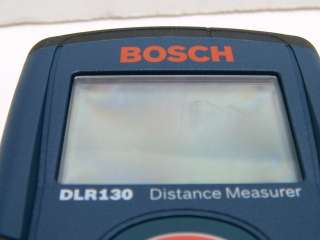BOSCH DLR130 DISTANCE MEASURER W/ CASE.  