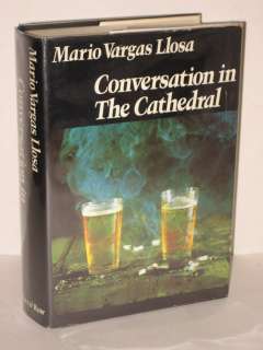 Mario Vargas Llosa CONVERSATION IN THE CATHEDRAL 1stEd  