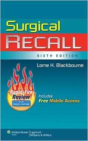 Surgical Recall, (1608314219), Blackbourne, Textbooks   