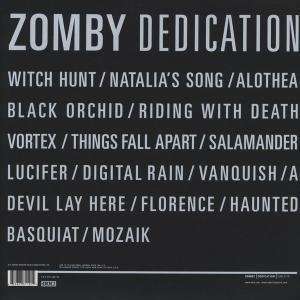  DEDICATION LP (VINYL) UK 4AD 2011 ZOMBY Music