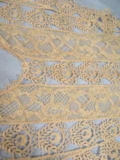 Antique Lace Edwardian Dress Collar Insert  