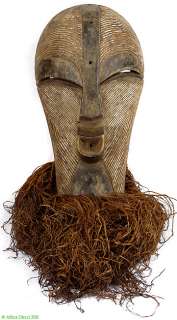 Songye Kifwebe Female Mask African Mask  